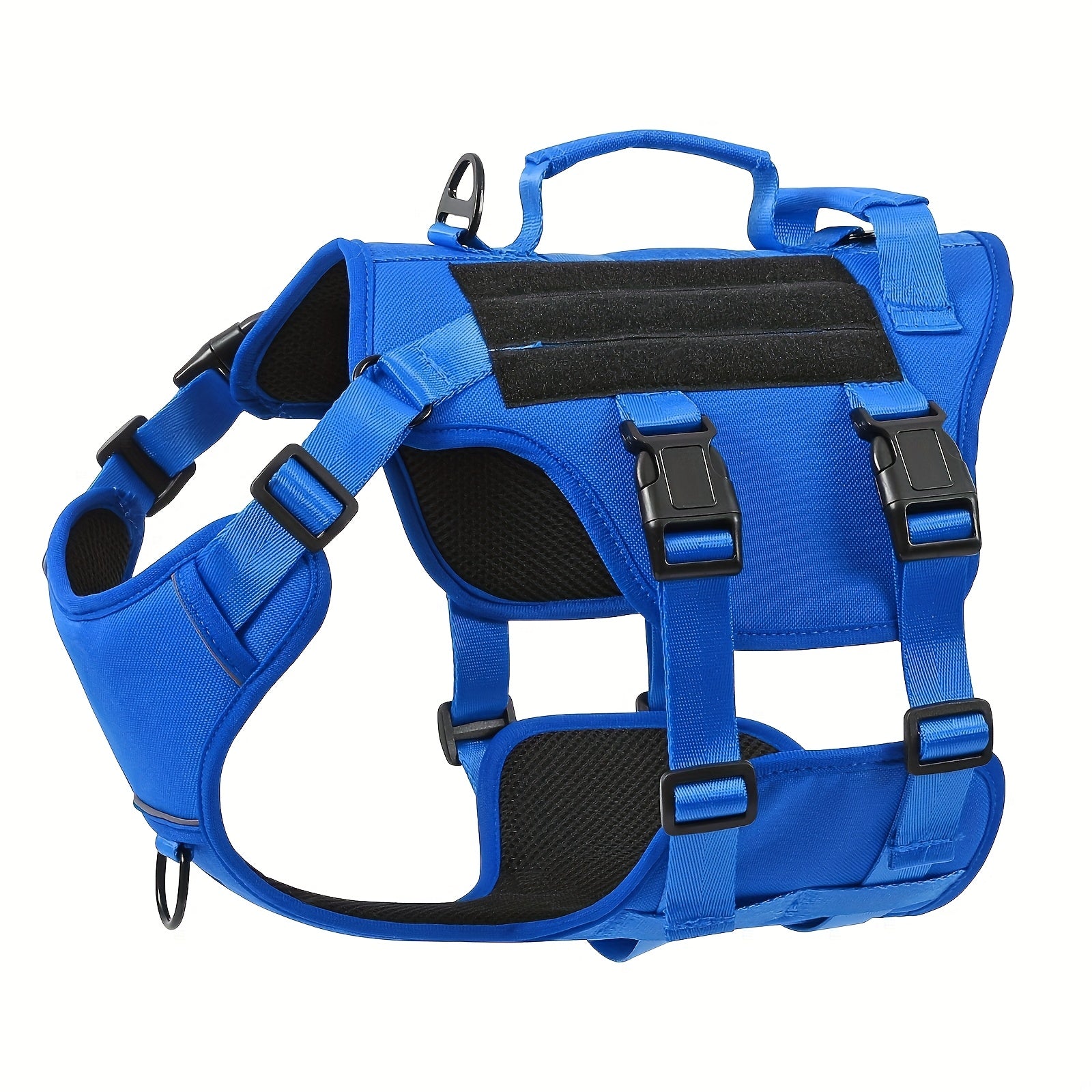 Reflective No-Pull Dog Harness for Large Breeds – Escape-Proof, Padded Full-Body Vest with Dual Handles