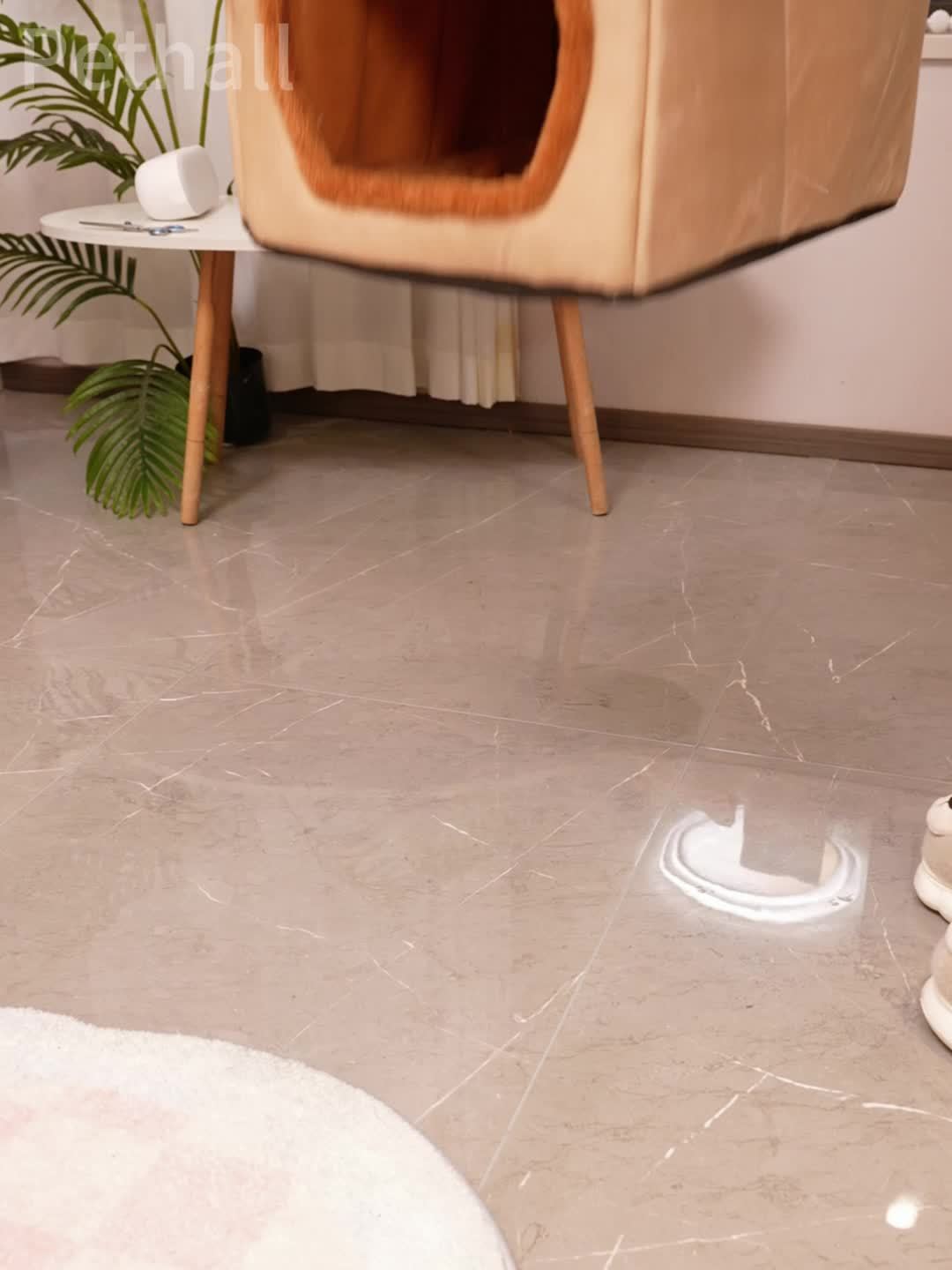 Removable Cat Cave House – Warm, Soft & Washable Pet Bed