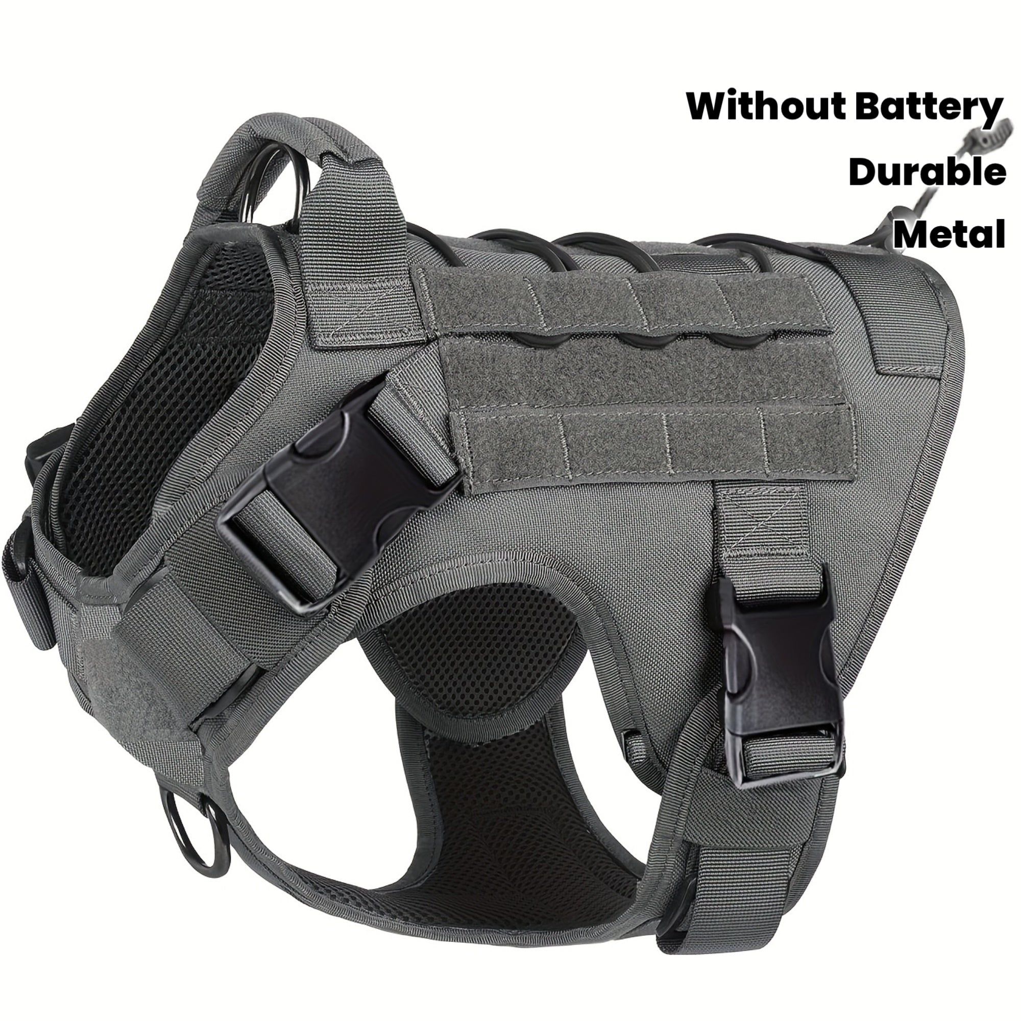 Escape-Proof Reflective Dog Harness Vest – Adjustable, Breathable & Comfortable for Medium and Large Dogs