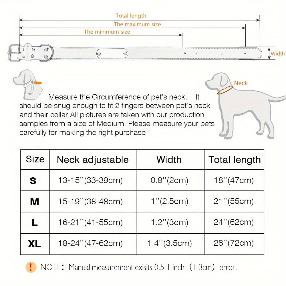 Premium Leather Dog Lead & Collar Set – Durable, Comfortable and Stylish for Daily Walks