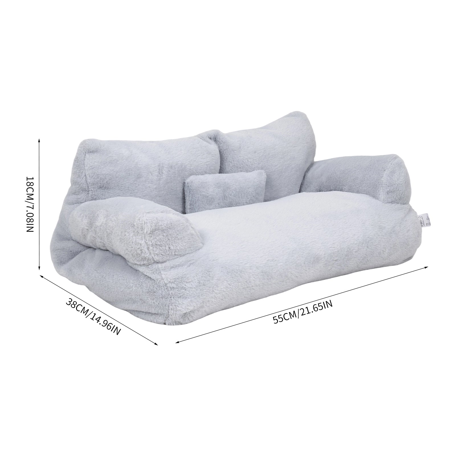 Luxury Cat Sofa Bed – Comfortable Indoor Cat Bed with Non-Slip Base