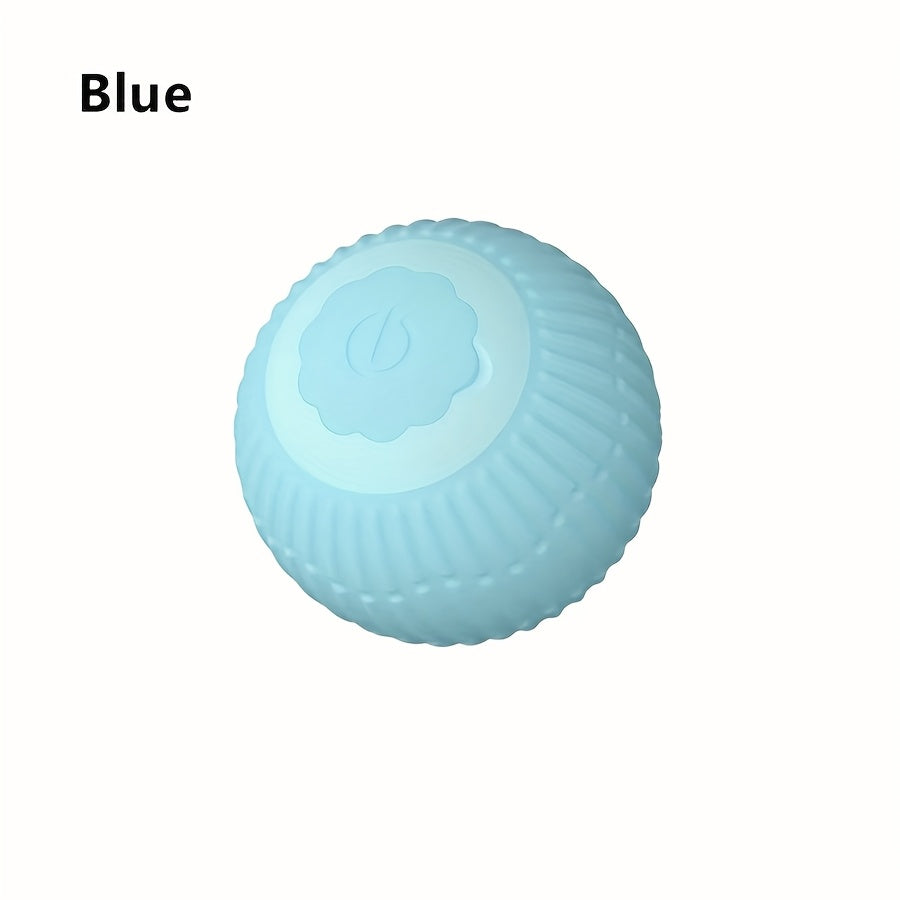 Smart Self-Moving Interactive Cat Ball – USB Rechargeable