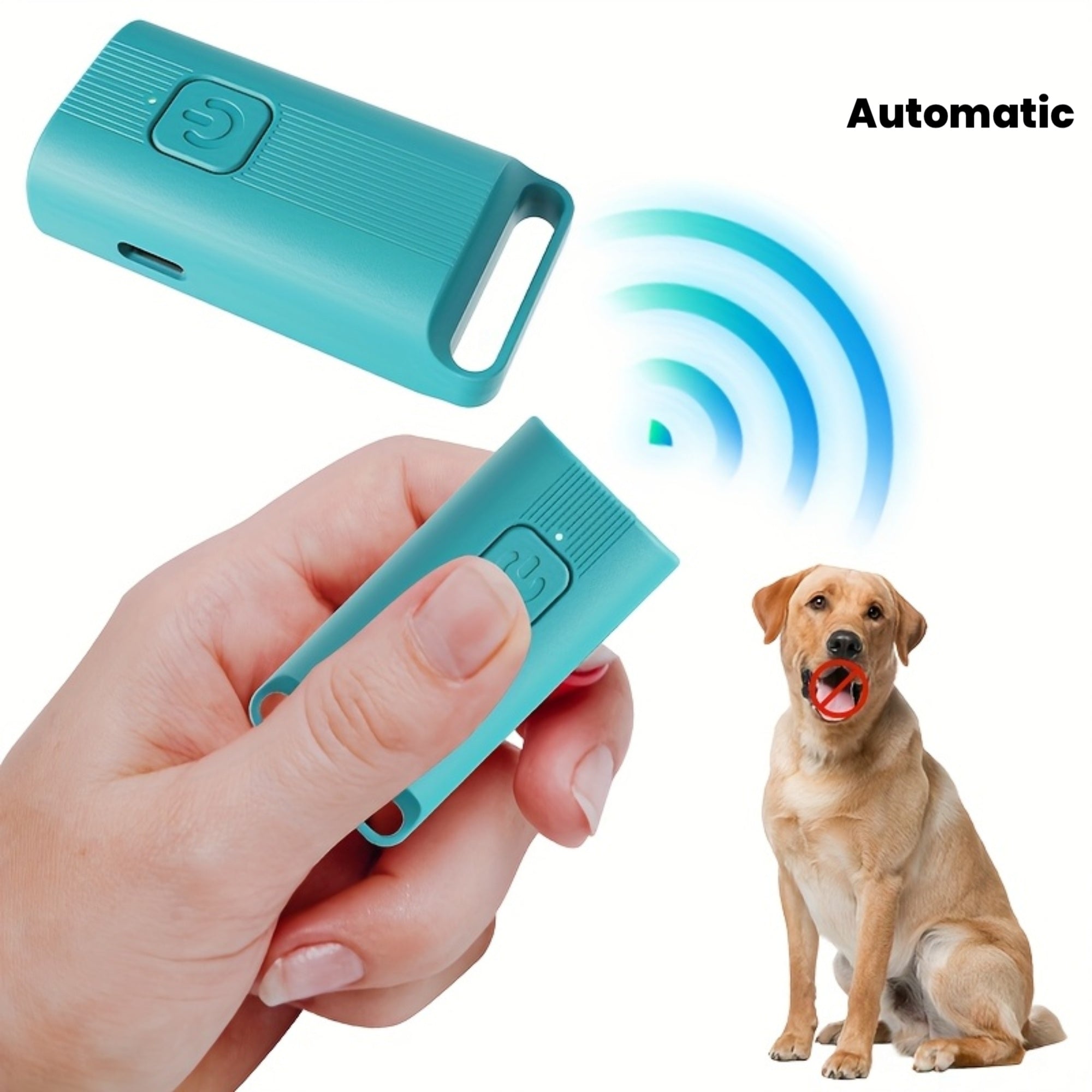 Rechargeable Dog Bark Control Device – USB Powered Sound Training Aid