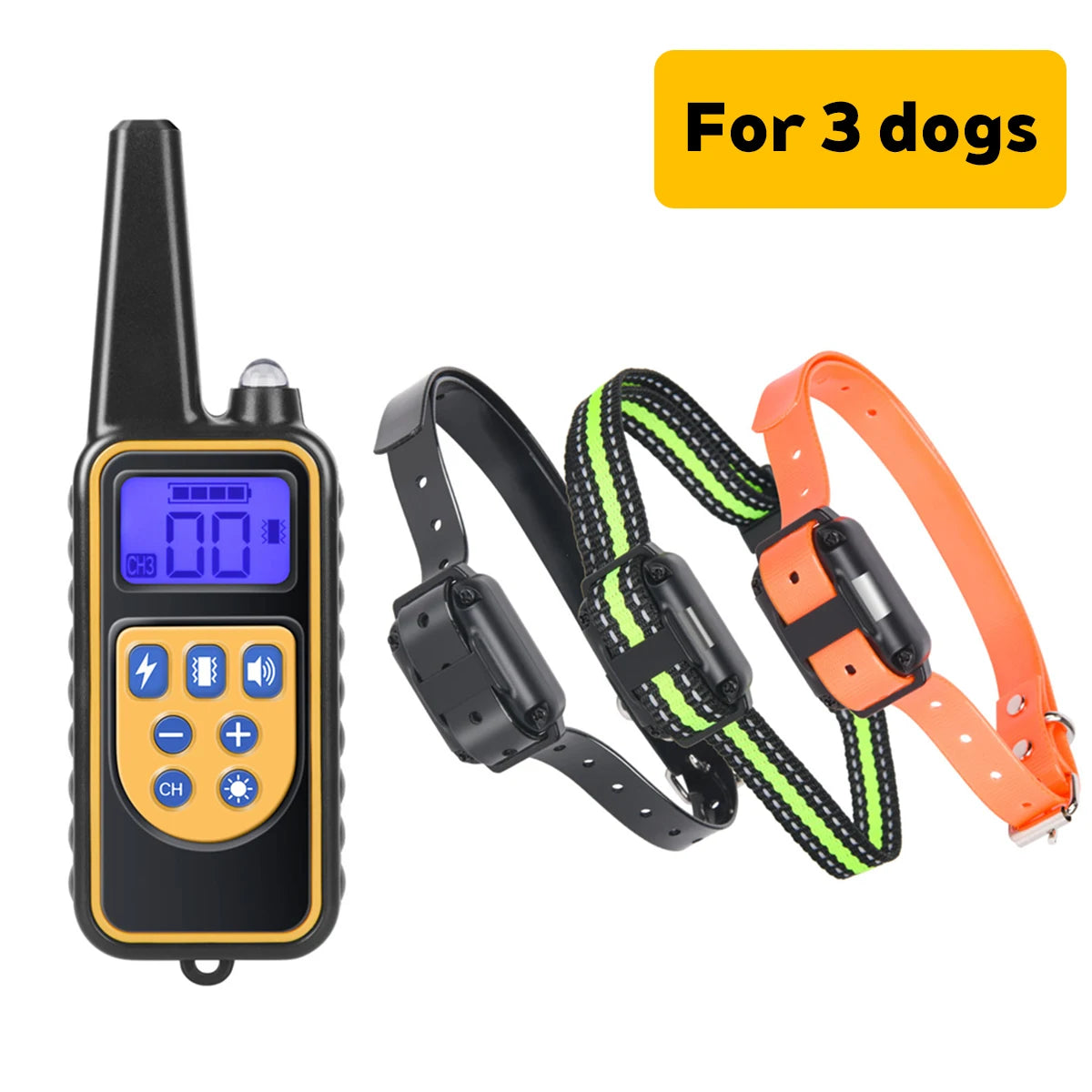 Dog Training Collar Waterproof | Remote Control Anti Bark Trainer