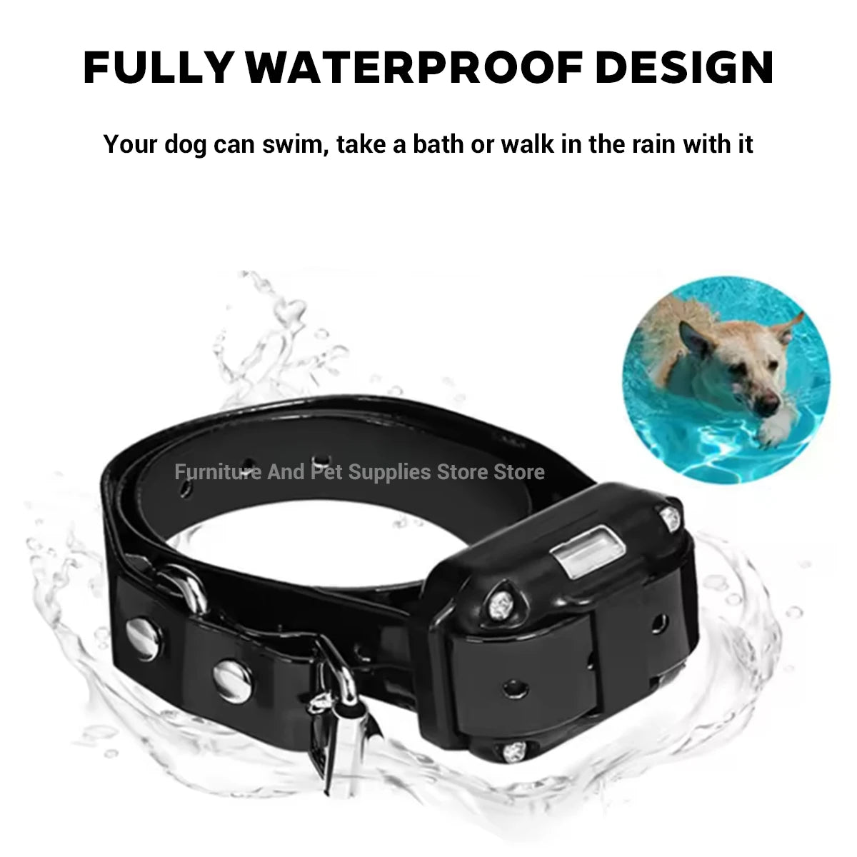Dog Training Collar Waterproof | Remote Control Anti Bark Trainer
