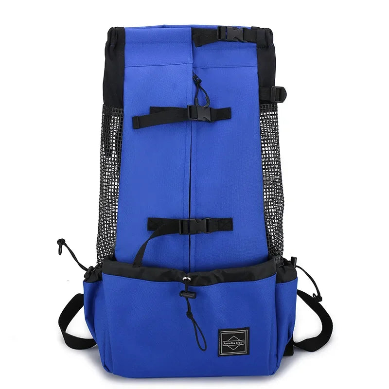 Heavy Duty Dog Carrier Backpack | Strong Breathable Pet Backpack for Medium Dogs