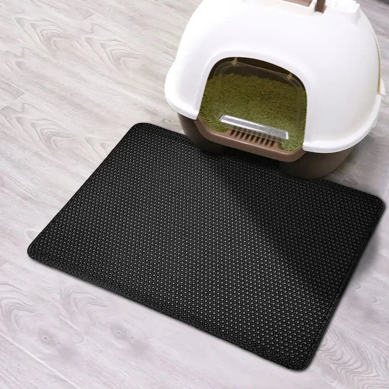 CleanStep Waterproof Cat Litter Mat Double Layer Anti Slip Design
