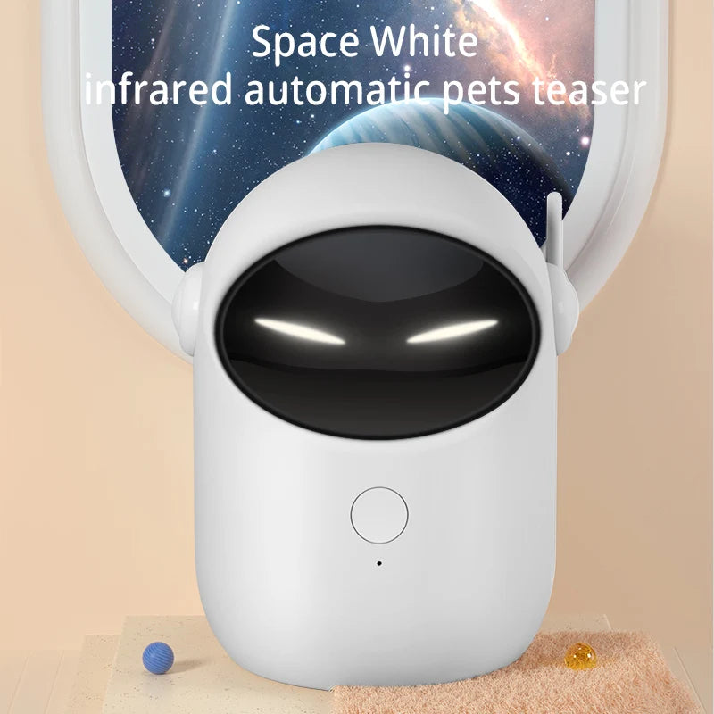 Automatic Laser Cat Toy UK | Rechargeable Interactive Pet Toy with Auto Rotation