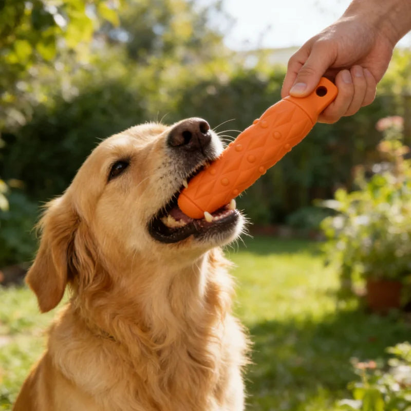 Indestructible Dog Chew Toy UK | Tough EVA Bite Stick for Dogs