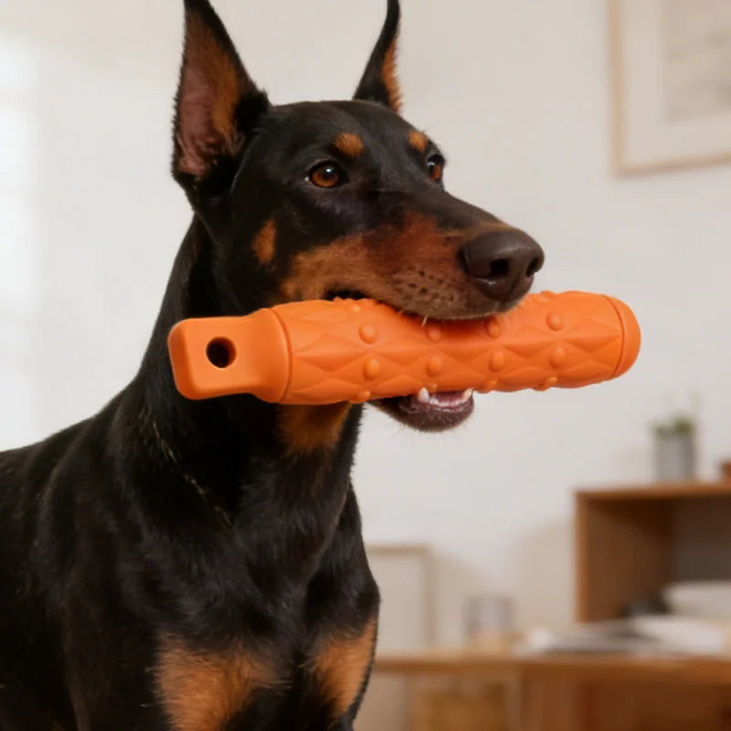Indestructible Dog Chew Toy UK | Tough EVA Bite Stick for Dogs