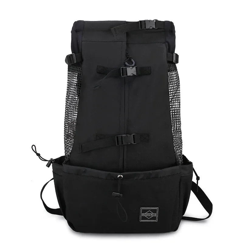 Heavy Duty Dog Carrier Backpack | Strong Breathable Pet Backpack for Medium Dogs