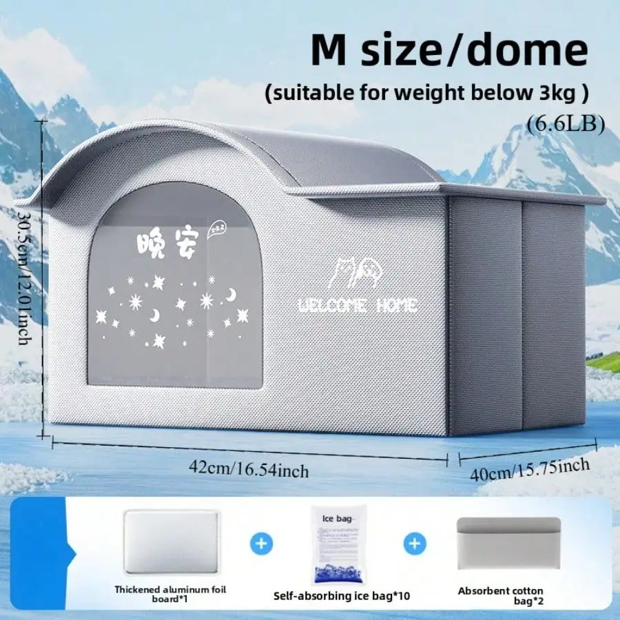 Pet Cooling House Bed | Summer Cool Bed for Cats & Dogs UK