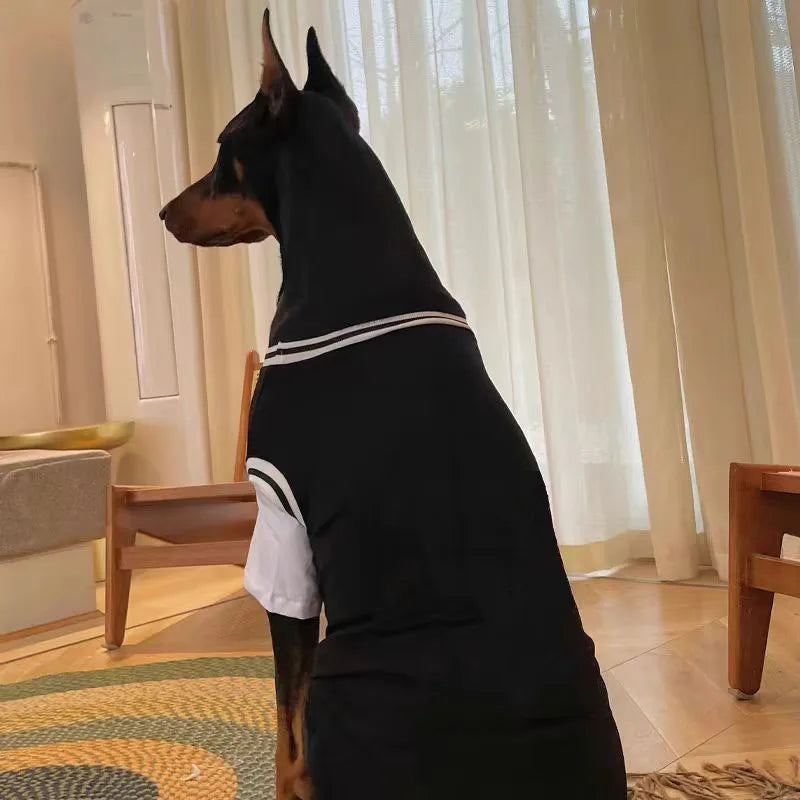 Hawaiian Style Dog T-Shirt – Breathable Summer Shirt for Medium & Large Dogs (XL-5XL)