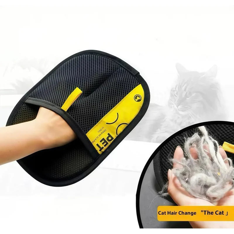 Pet Hair Remover Gloves Reusable | Electrostatic Grooming Glove