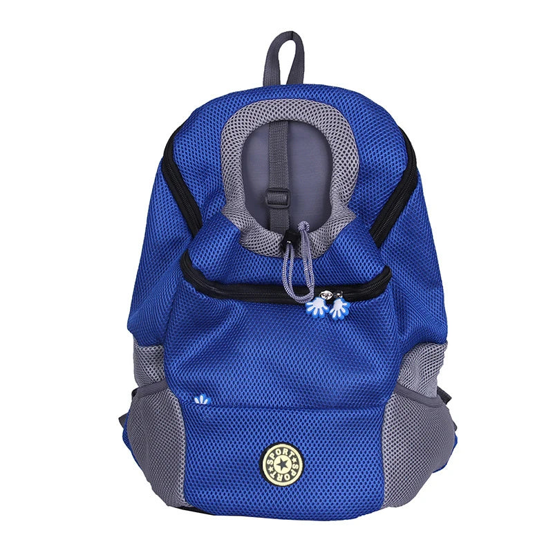 Foldable Pet Backpack,Breathable Carrier for Cats & Small Dogs up to 7.5kg