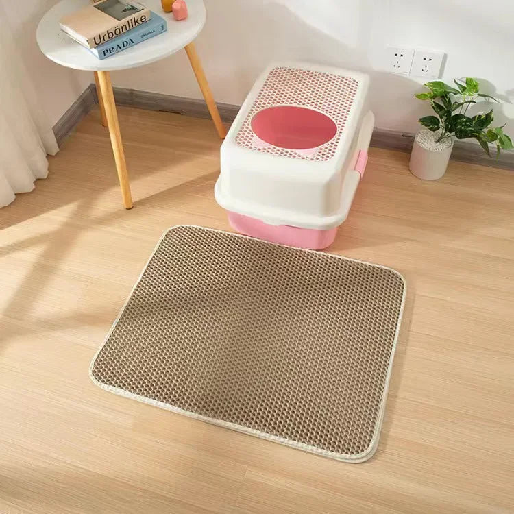 CleanStep Waterproof Cat Litter Mat Double Layer Anti Slip Design