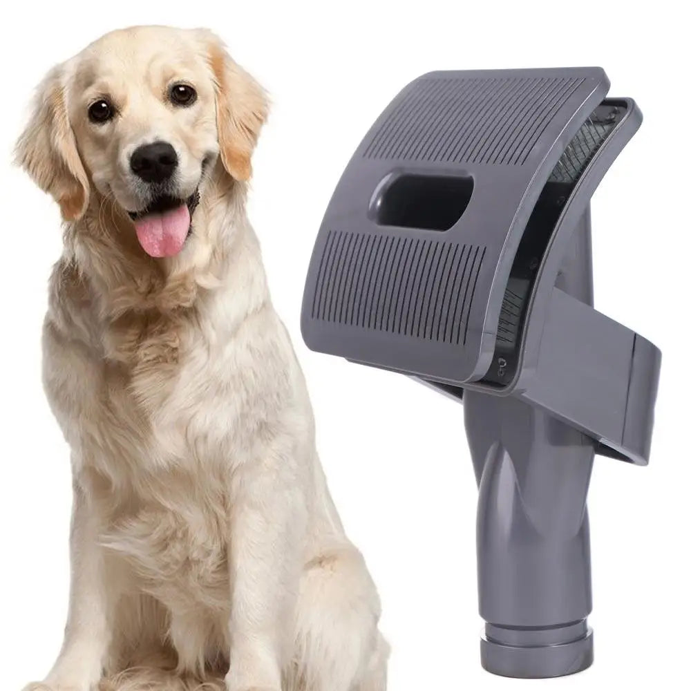 Pet Vacuum Grooming Brush UK | Hair Removal Tool for Dogs & Cats