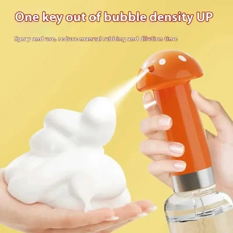 Pet Foam Shampoo Dispenser | Automatic Dog & Cat Bath Brush