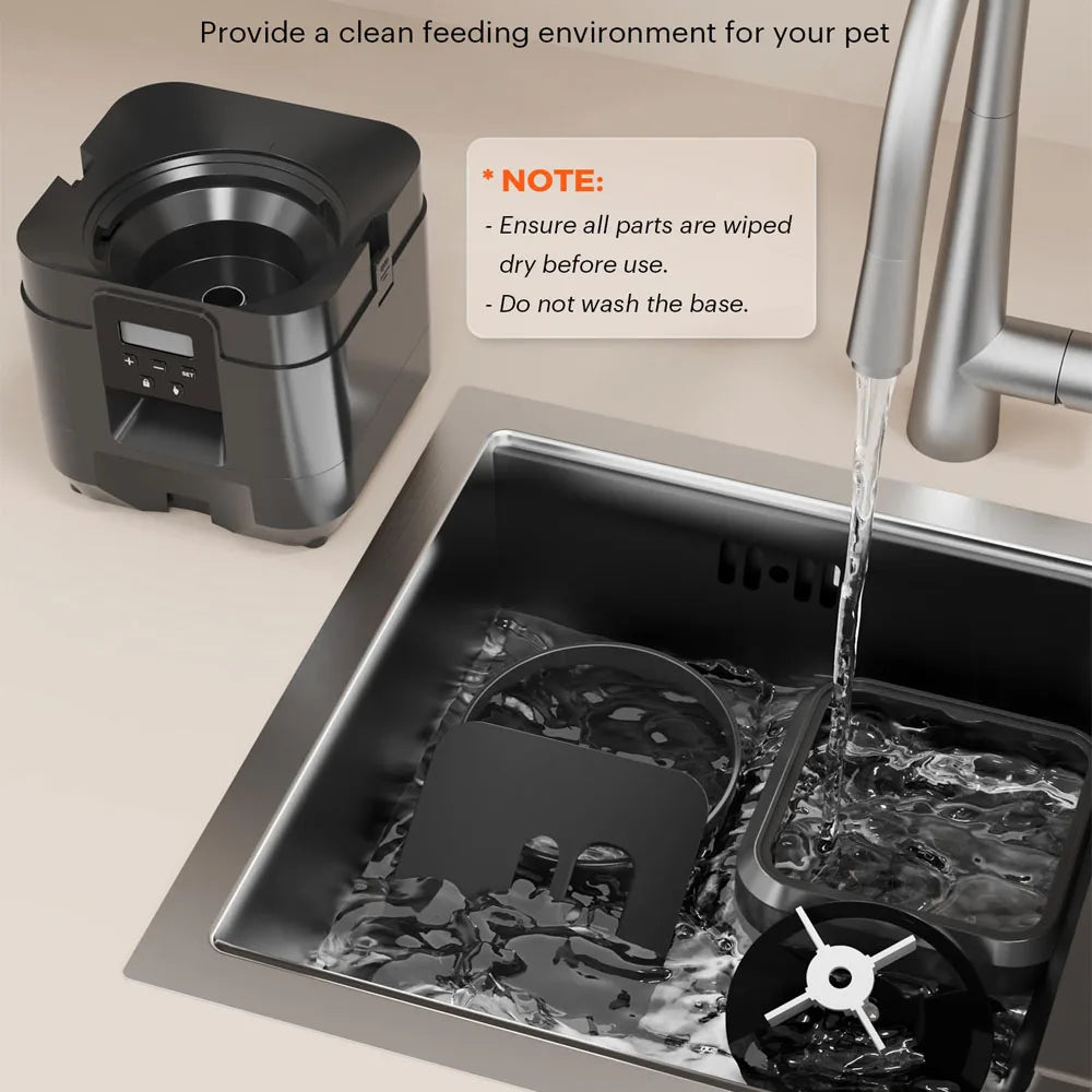 Smart WiFi Pet Feeder 2L with Timer | Automatic Cat & Dog Feeder