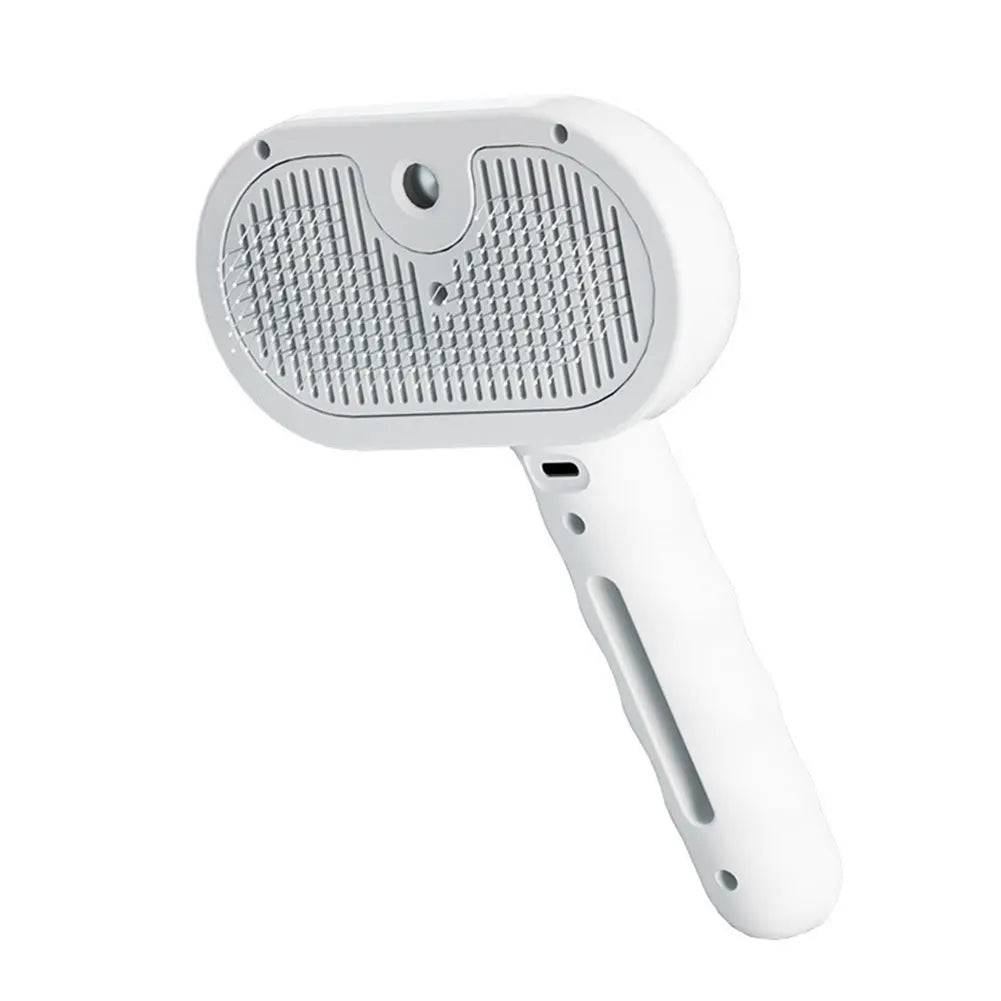 Steam Pet Brush UK | Self-Cleaning Grooming Brush with Spray