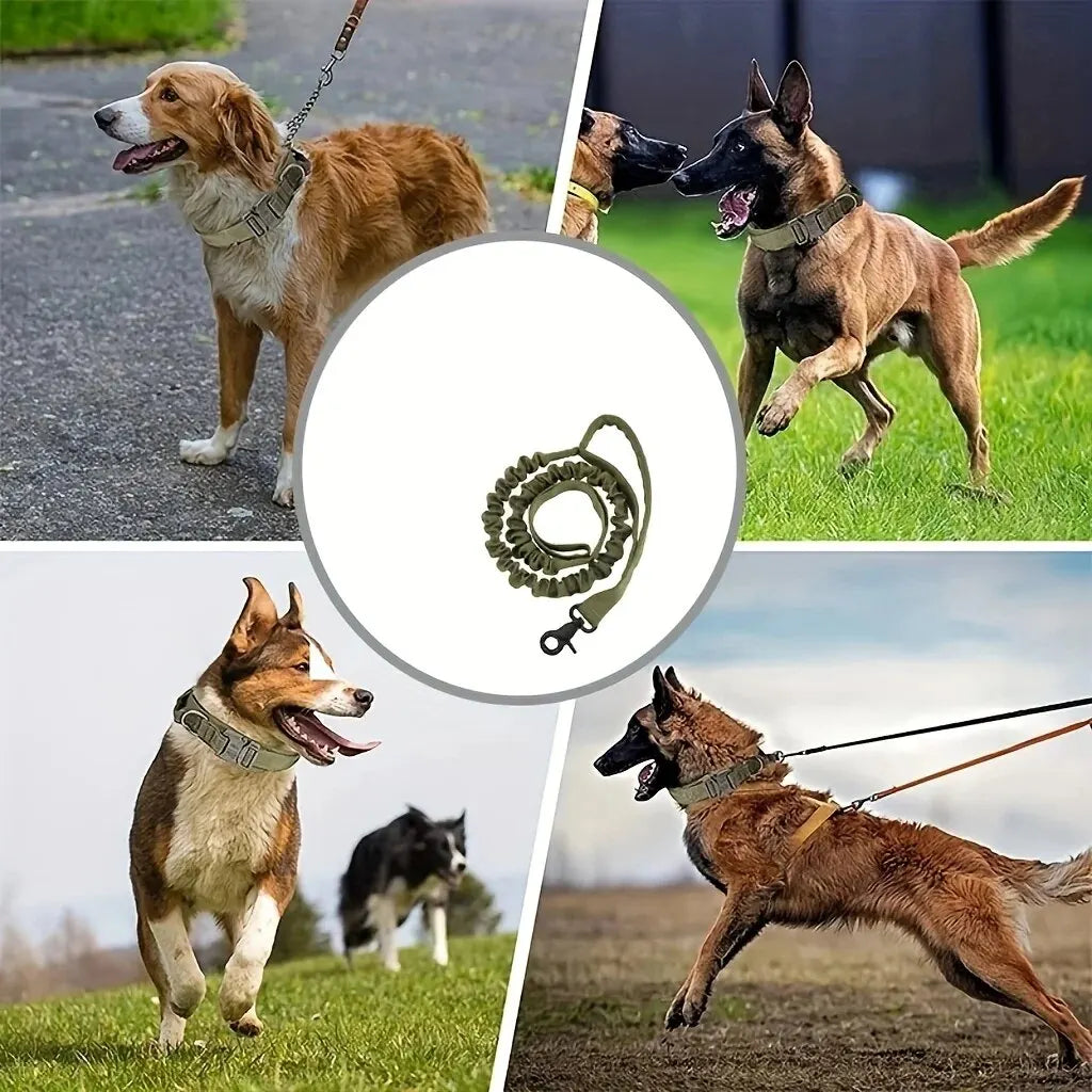 Tactical Dog Leash | Heavy Duty Training Lead for Large Dogs