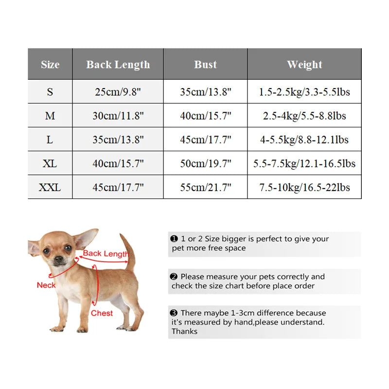 Thick Dog Winter Jacket Warm Sport Coat for Small Medium Dogs Puppy Clothes