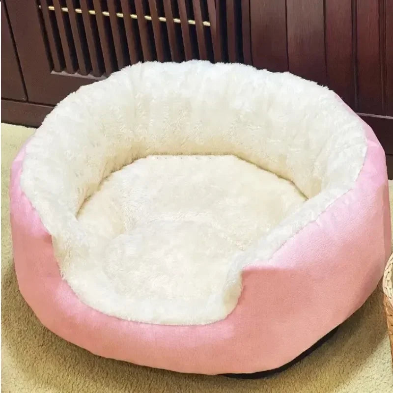 Luxury Cotton Pet Bed for Dogs & Cats – Comfortable, Breathable & Easy to Clean