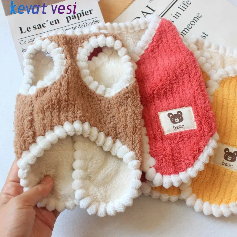 Warm Fleece Dog Jacket for Small Dogs | Bark&Whiskers