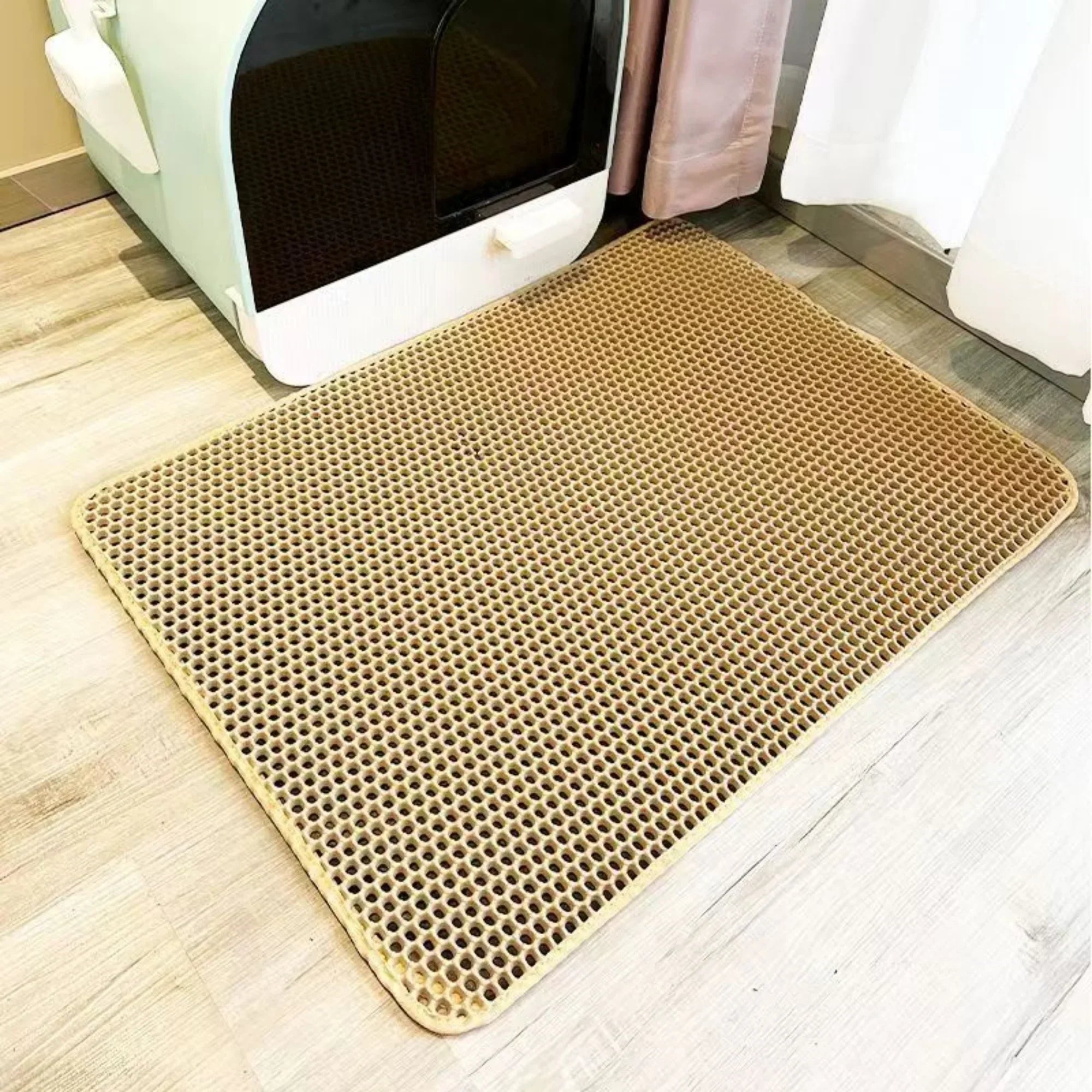 Extra Large Cat Litter Mat Waterproof | Double Layer Anti-Tracking Mat