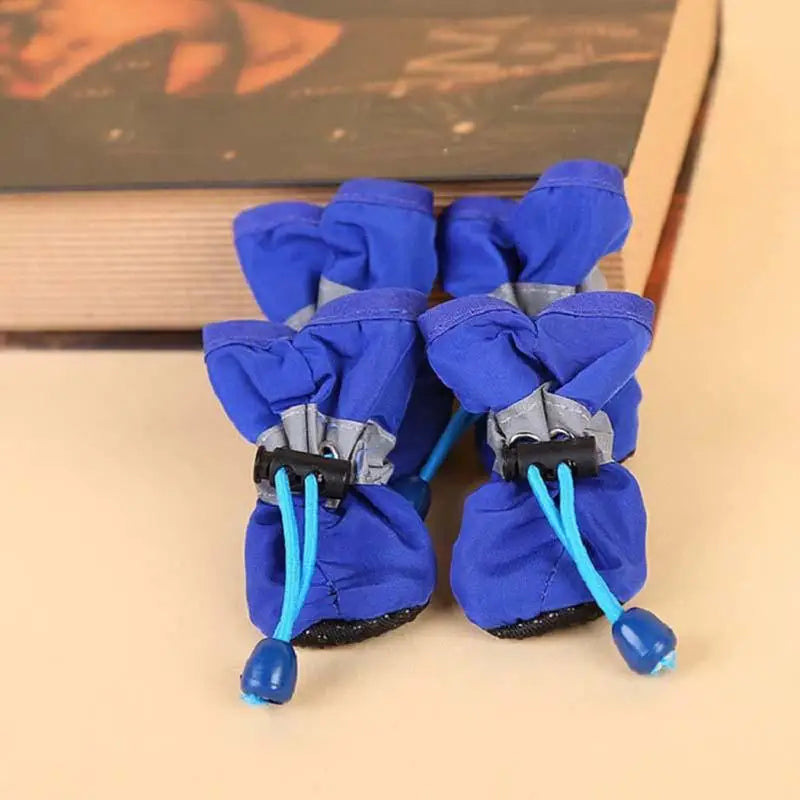 Waterproof Dog Boots UK | Anti-Slip Rain Shoes for Small Dogs