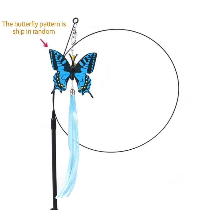 Interactive Suction Cup Feather Cat Toy – Bird Teaser Wand for Endless Play