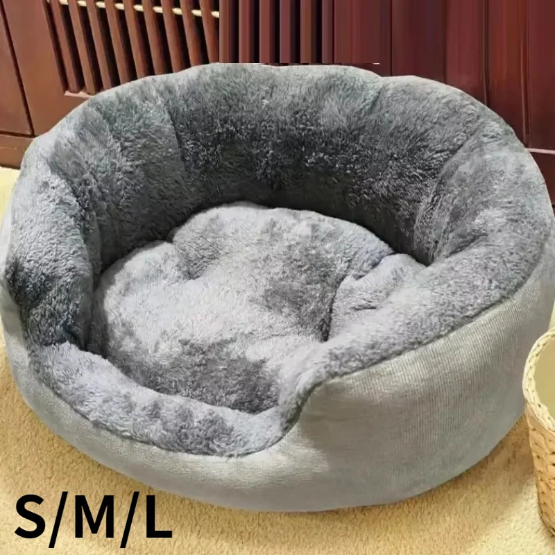 Luxury Cotton Pet Bed for Dogs & Cats – Comfortable, Breathable & Easy to Clean