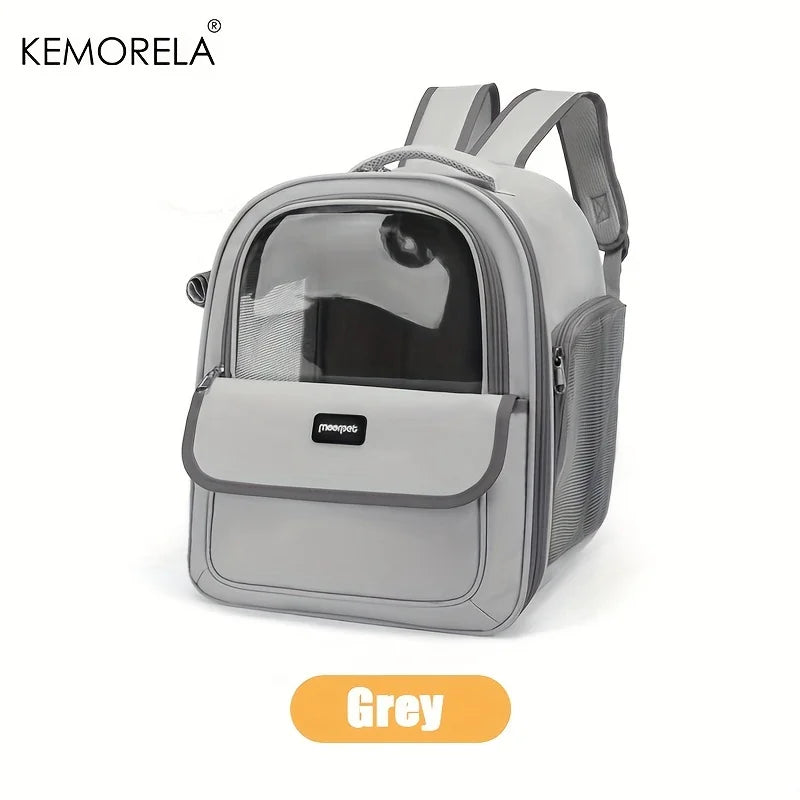 Transparent Pet Backpack | Breathable Cat & Dog Carrier Bubble Backpack