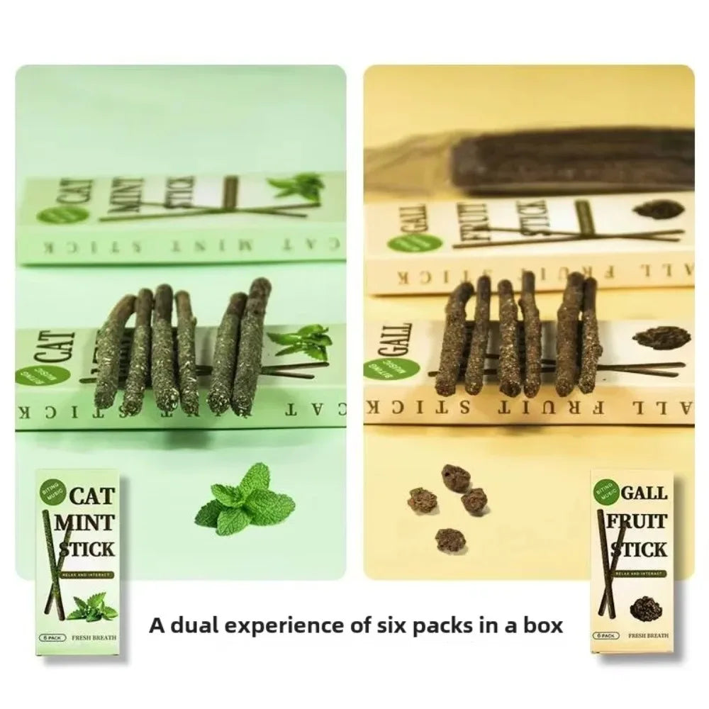 Silvervine Cat Sticks for Teeth Cleaning | Natural Cat Chew Toys UK