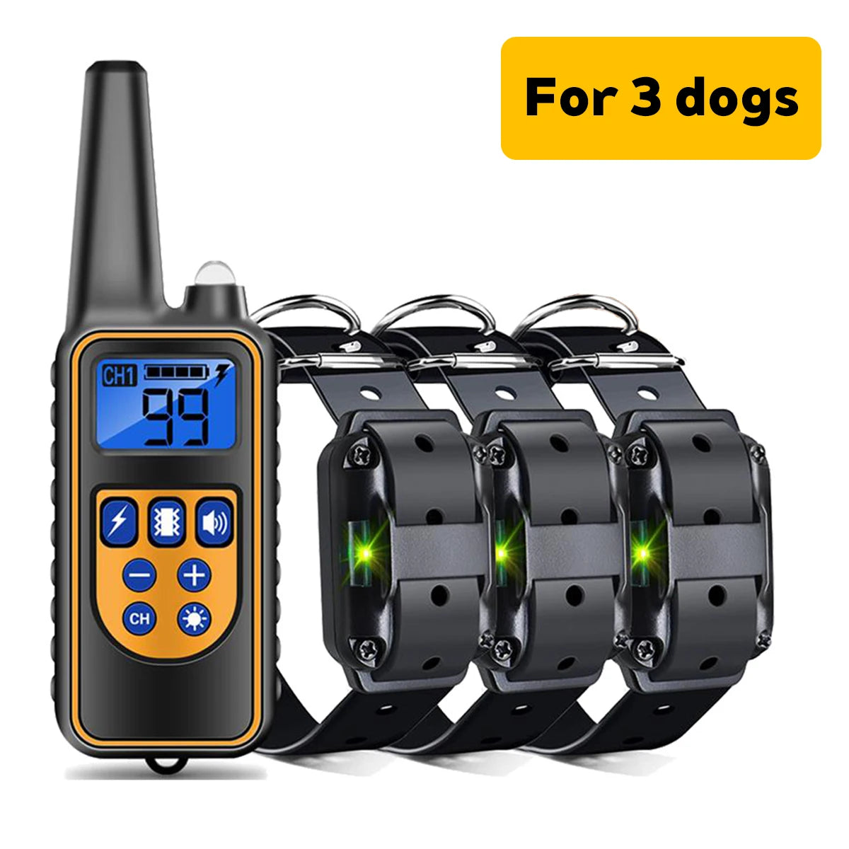 Dog Training Collar Waterproof | Remote Control Anti Bark Trainer