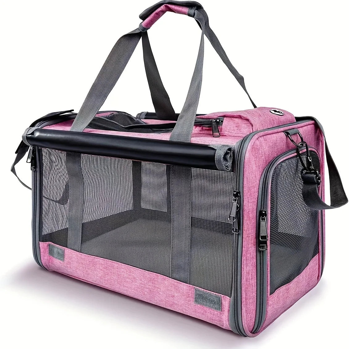 ComfortMax Large Pet Carrier for Cats and Dogs Soft-Sided Travel Bag