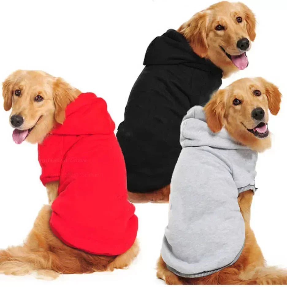 Winter Dog Clothes Hoodie – Warm Autumn & Winter Sweatshirt for Dogs and Cats