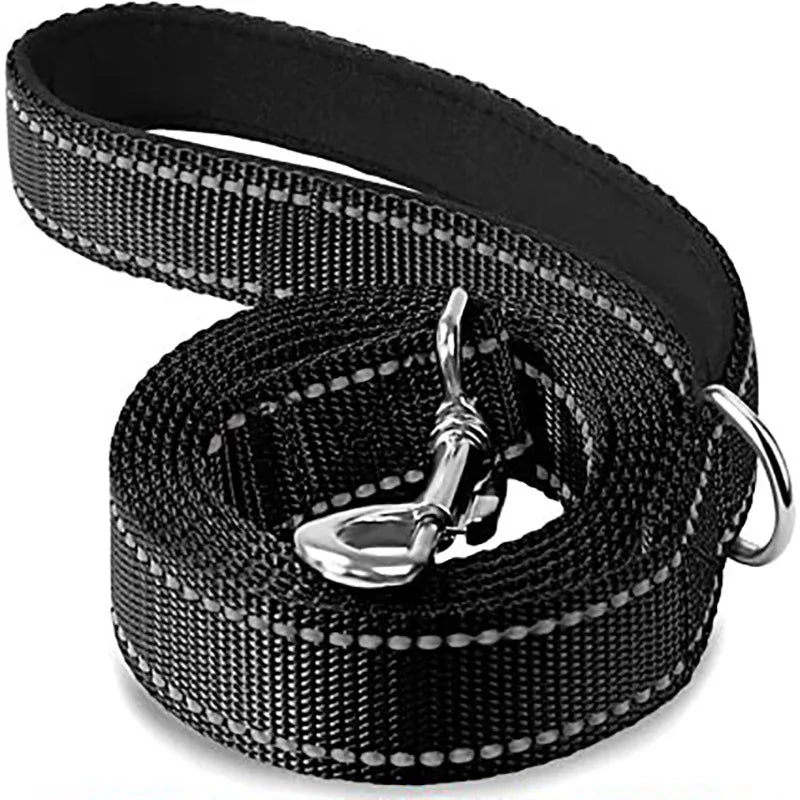 Reflective Dog Leash for Walking Training – Durable Pet Lead 1.2m–1.8m