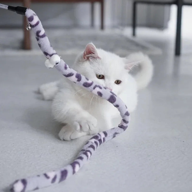 Interactive Caterpillar Cat Teaser Wand | Bark&Whiskers