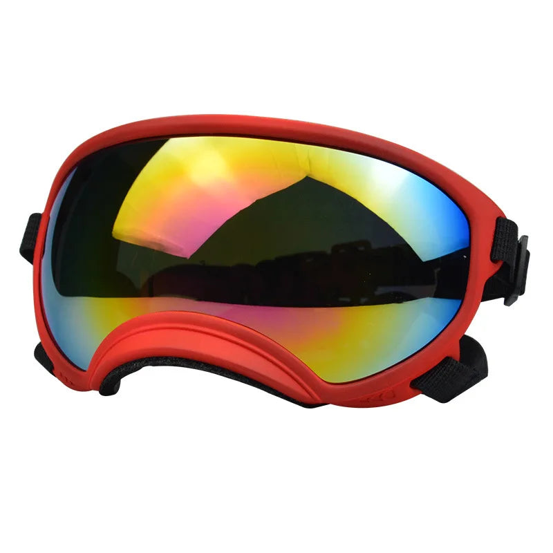 Dog Ski Goggles Anti Fog UV Protection Windproof Adjustable Pet Sunglasses