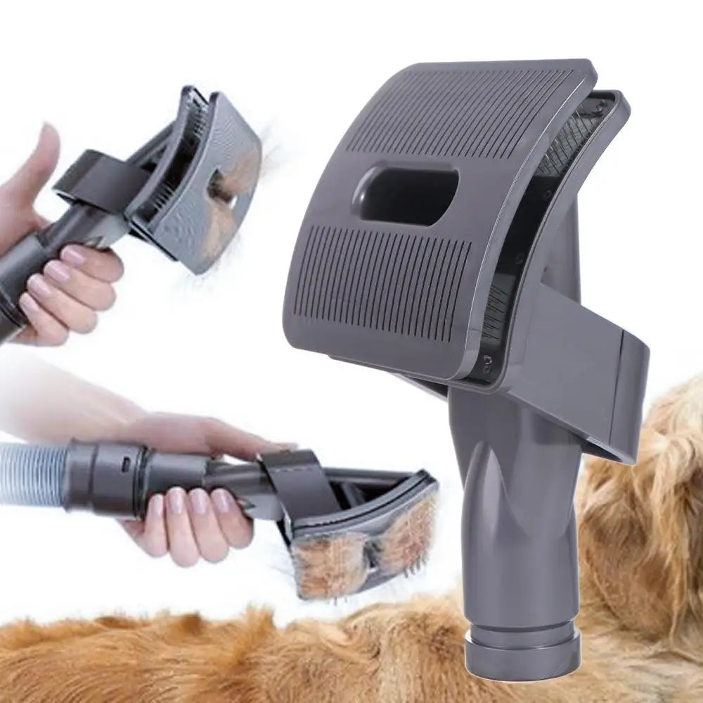 Pet Vacuum Grooming Brush UK | Hair Removal Tool for Dogs & Cats