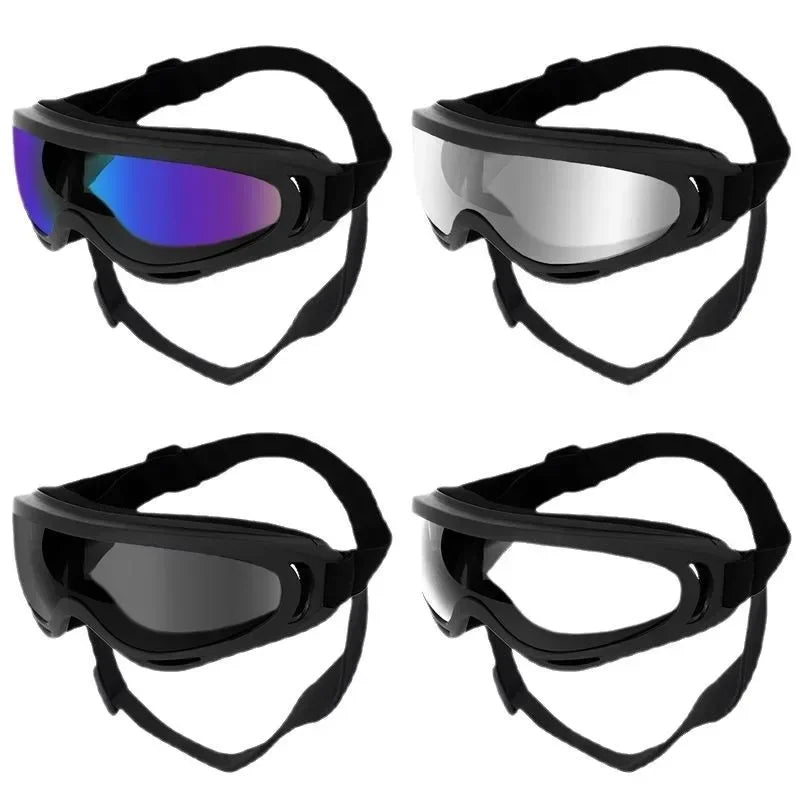 Dog Goggles Anti UV Windproof Adjustable Sunglasses for Outdoor Protection