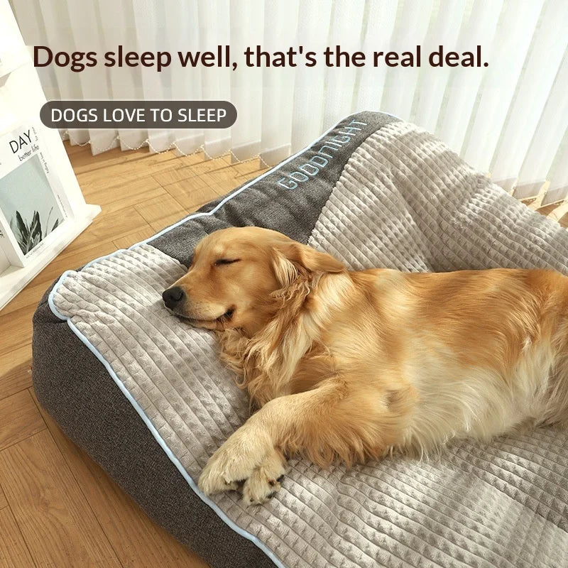 Warm Winter Dog & Cat Bed Mat – Soft Sleeping Mattress for Small, Medium & Large Pets