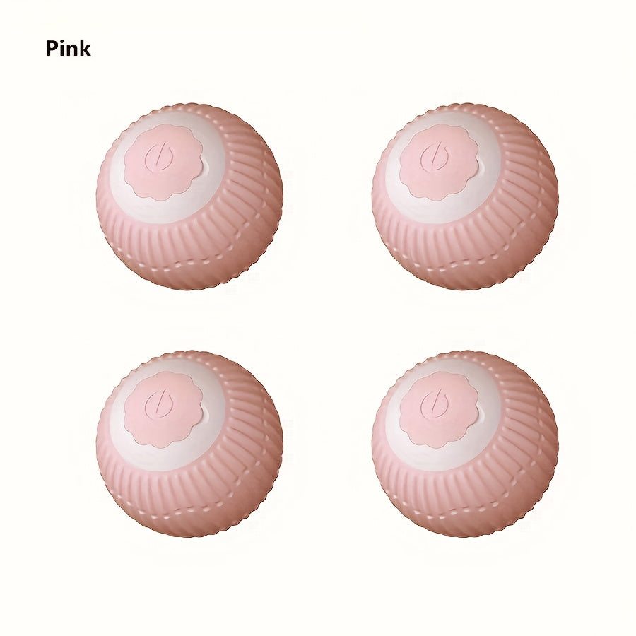 Smart Self-Moving Interactive Cat Ball – USB Rechargeable