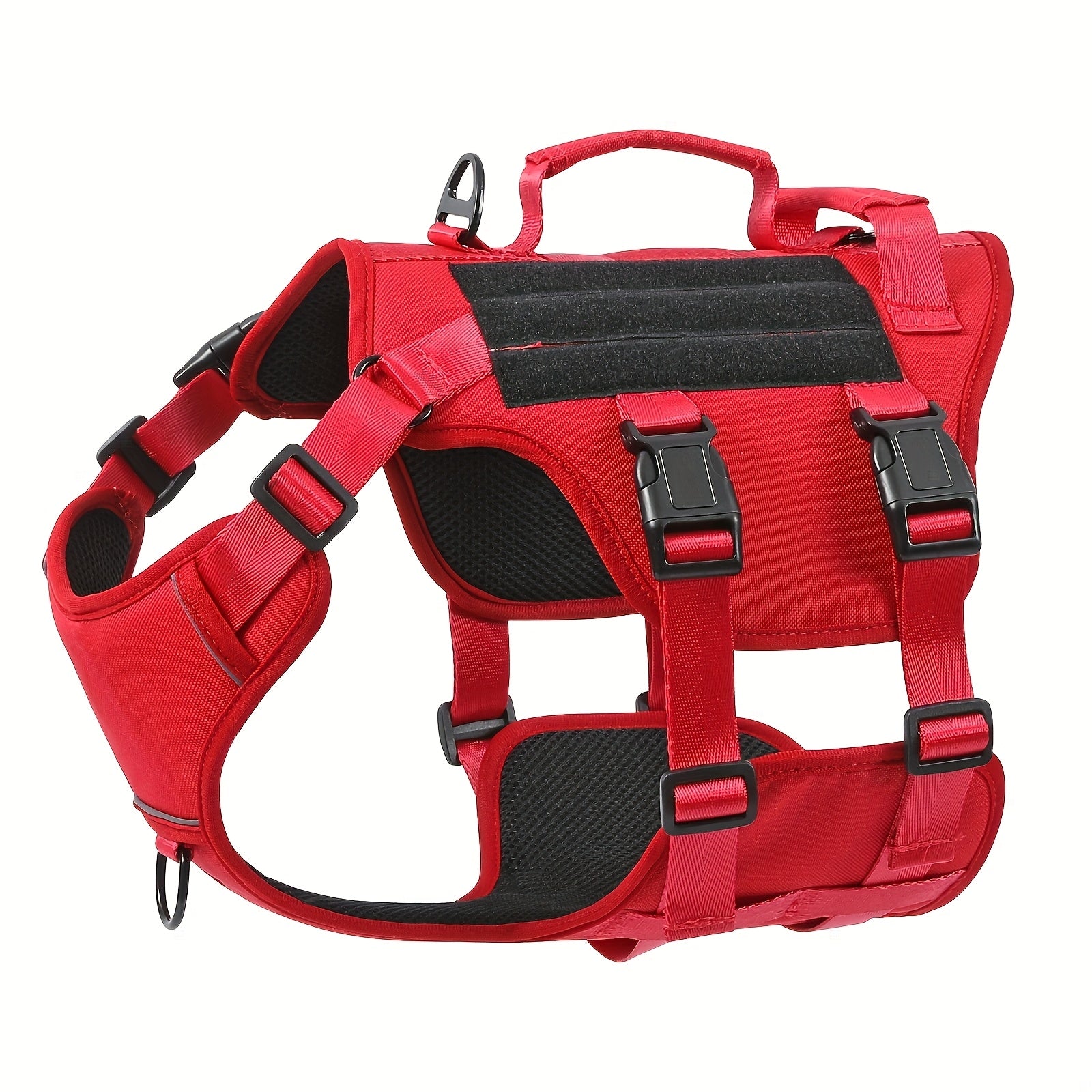 Reflective No-Pull Dog Harness for Large Breeds – Escape-Proof, Padded Full-Body Vest with Dual Handles