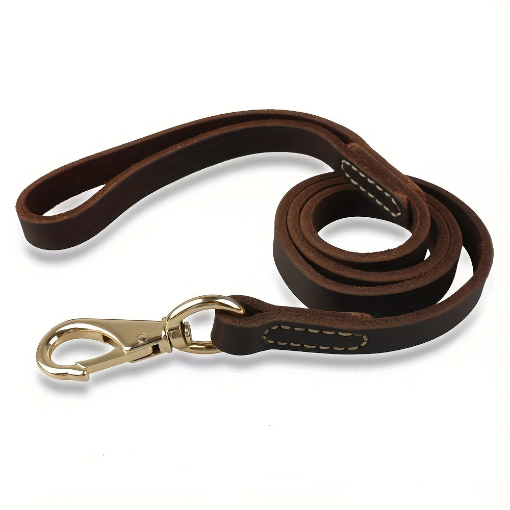 Premium Leather Dog Collar – Durable, Comfortable & Stylish for Everyday Use
