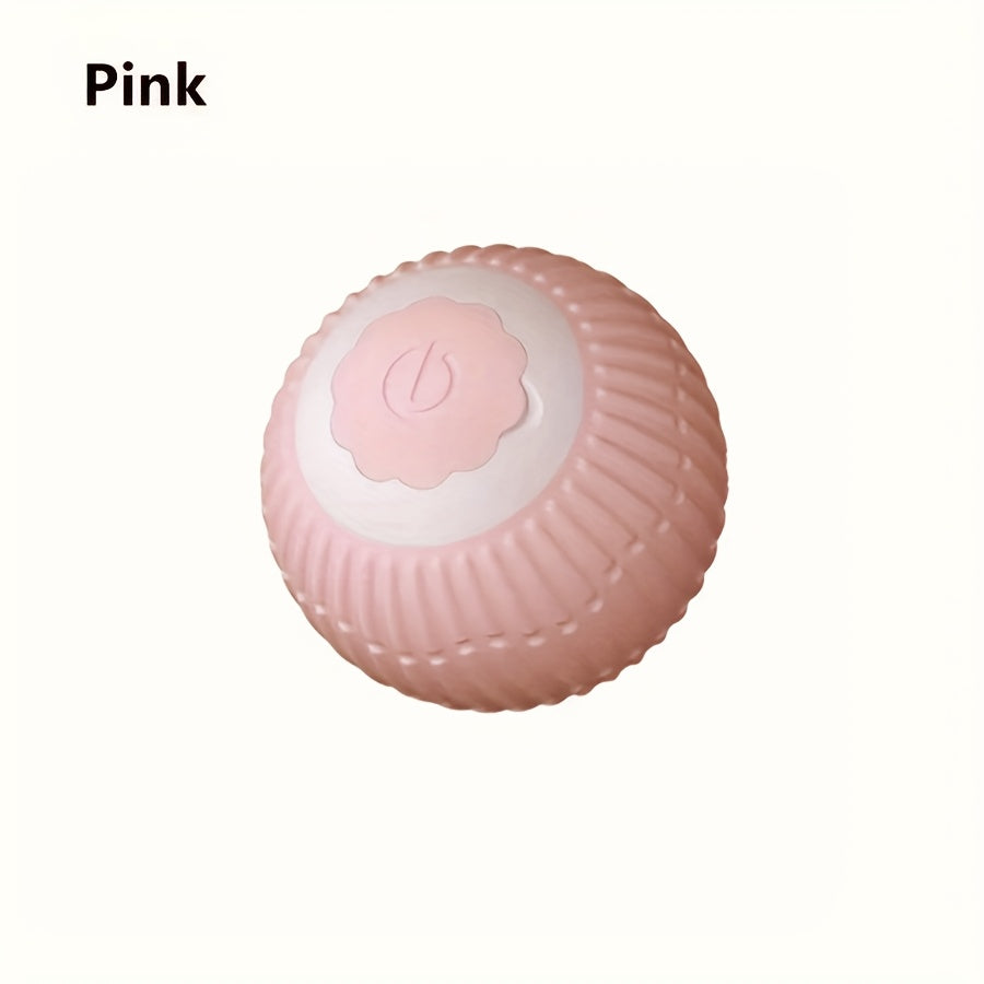 Smart Self-Moving Interactive Cat Ball – USB Rechargeable