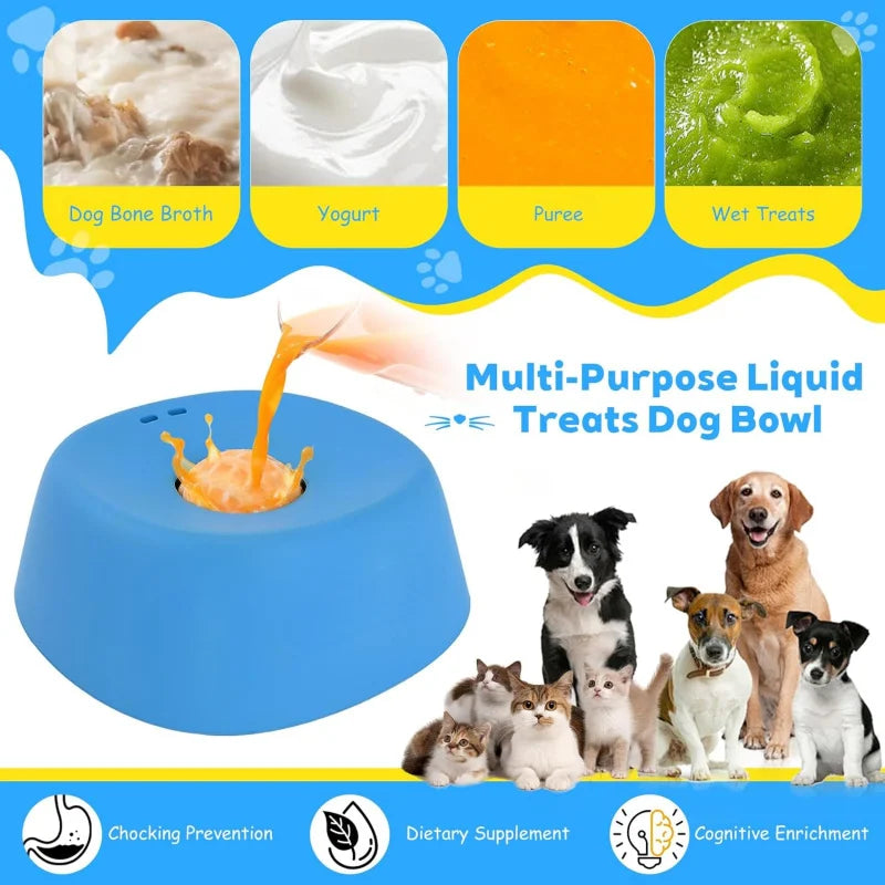 Anti-Choke Slow Feeder Dog Bowl | Non-Slip Healthy Feeding Bowl for Dogs