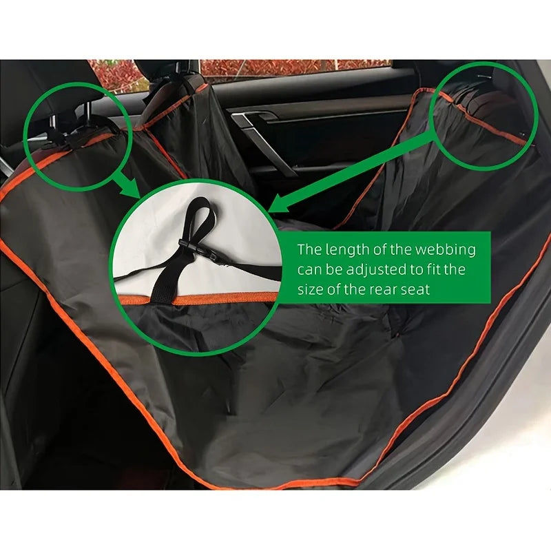 Waterproof Dog Car Seat Cover Scratch Resistant Hammock Protector