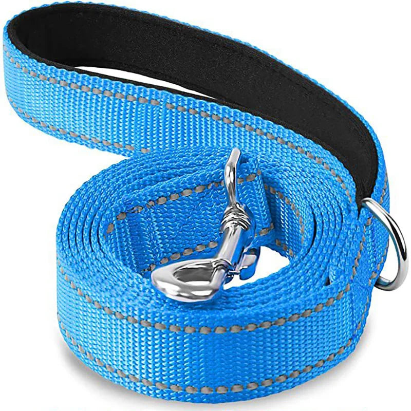 Reflective Dog Leash for Walking Training – Durable Pet Lead 1.2m–1.8m